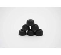 Dekoni Audio TWS Bulletz Lot de 3 Embouts en Mousse à mémoire de Forme sans Fil pour écouteurs sans Fil Noir Medium