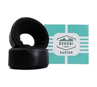 Dekoni Coussinets d'oreille personnalisés pour Grado - Velours peau de mouton / véritable peau de mouton