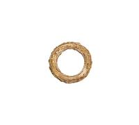 DekoPrinz Couronnes de Paille, 1 pièces | Diamètre ø 55 cm | grosseur 8 cm | Couronne de Paille, Couronne de Porte, Couronne à décorer, Couronne écrue, Anneau en Paille