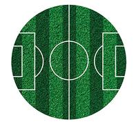 Dekora - 231359 Disque comestible pour Gâteau Sans Sucre de Football 16 Centimètres