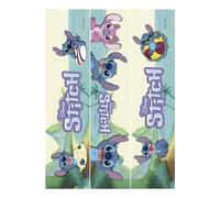 dekora - 3 Rubans en papier comestible Disney Stitch pour gâteaux, bandes décoratives sans gluten, sans lactose, convient aux végétariens