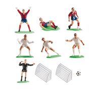 Dekora - 302018 Décoration pour Gâteau avec Figurines de Football en PVC