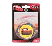 Dekora - 339251 Caissettes Cupcakes avec Design Disney Pixar Cars Flash Mcqueen - 50 Unités