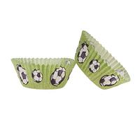 Dekora - 339266 Caissettes Cupcakes avec Design Football Soccer- 25 Unités