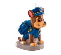 Dekora - 346170 PAT PATROUILLE Bougie Figurine 3D Cire Bleu 9 x 5 x 15 cm