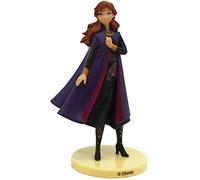 Dekora Design Figurine pour décoration de gâteaux Anna Reine des Neiges PVC 9 cm Multicolore