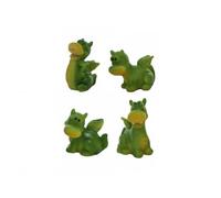 dekora - 50 figurines dragons 3D pour cupcakes et petits gâteaux, 3-3,5 cm