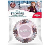 dekora- Anna et Elsa Frozen 2-Disney Capsules Cupcakes, 25 unités, 339262, Multicolore