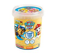 Dekora - Barbe à Papa de la Pat Patrouille | Barbe à Papa Jaune Goût Tutti Frutti - Pot de 30 g (Lot de 6)