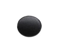 dekora - Base de Gâteau Noire en Carton avec Forme Ronde - 25 cm
