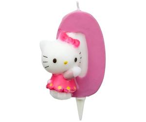 Dekora Bougie Chiffre Zéro H.Kitty 35 g