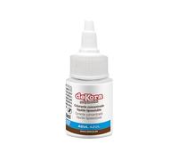 dekora - Colorant Alimentaire Liquide Liposoluble Super Color - Ajoutez Facilement de la Couleur des Recettes - Azofree, Sans Gluten et Sans Sucre Ajouté - Couleur Bleue - Colorant Liquide 30 ml