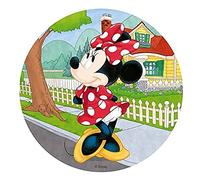 Disque comestible - DEKORA - Minnie - 20 cm - Multicolore - SANS gluten/lactose/sucre ajouté