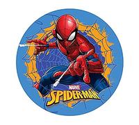 Dekora Design Disque azyme Spiderman Décoration gâteau 20 cm Rouge/Bordeaux