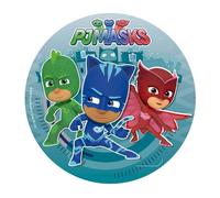 disque azyme pjmasks déco gâteau 20cm - dekora 160132 Multicolore G