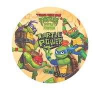 dekora - Décoration pour Gâteau d'Anniversaire d'Enfants - Disque de Gaufrette Tortues Ninja | Diamètre 20 cm