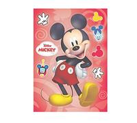Dekora - Décorations en Gaufrette Comestible pour Décorer les Gâteaux d'Anniversaire des Enfants de Mickey Mouse