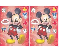 Dekora - Décorations en Gaufrette Comestible pour Décorer les Gâteaux d'Anniversaire des Enfants de Mickey Mouse (Lot de 2)