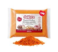 dekora - Dekocrunchies Orange 1 kg, Sprinkles croustillants au goût intense, Décors sucrés, Topping pâtisserie, Perles comestibles pour décoration de gâteaux, biscuits, donuts et génoises