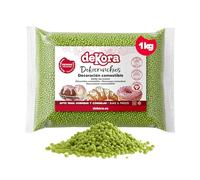 dekora - Dekocrunchies Pistache 1 kg, Sprinkles croustillants au goût intense, Décors sucrés, Topping pâtisserie, Perles comestibles pour décoration de gâteaux, biscuits, donuts et génoises