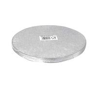 dekora - Dessous de Gâteau Rond, Semelle Gateau Rond - Plateau Gateau - 40 cm 540268, Argentée