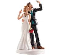 Dekora figurine en Mariage, Blanc (305065) ""SELFIE""
