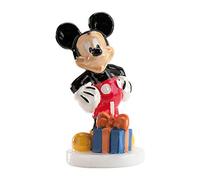 Dekora - Figurine pour la Décoration de Gâteaux Anniversaire pour Enfants Mickey Mouse 3 x 3 x 9 cm