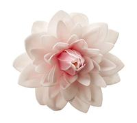 Dekora - Fleur Decoration Gateau - Dahlia Géant, Fleur pour Gateau Mariage - Décorations de Gâteau Faciles à Utiliser, Couleur Rose - 12,5 cm, Grande, 126142
