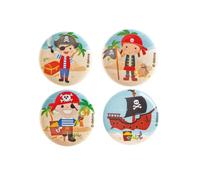 dekora - Lot de 50 plaques pirates pour décoration de gâteaux et cupcakes