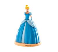 Dekora - Mini Figurine pour Décoration de Gâteau, Disney Princess Cendrillon, Bleu, 8 Centimètres