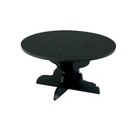 Dekora - Mini Support à Gâteau | Base pour Gâteau en Plexiglas Noir - 210 x 103 mm