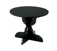 Dekora - Mini Support à Gâteau | Base pour Gâteau en Plexiglas Noir - 210 x 163 mm