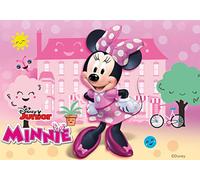 Dekora - Minnie Mouse Disney - Papier Comestible pour Gâteau d' Anniversaire - Décoration pour Gâteau en Feuille d’Azyme - A5
