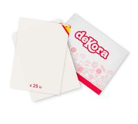 dekora - Papier comestible A4 pour impression - 25 feuilles - Papier d'amidon sans sucre compatible avec imprimantes à encre alimentaire - Décoration créative pour gâteaux, biscuits et cupcakes