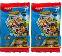 Dekora - Paquet de chocolats à la crème au lait de la Patrouille Canine 100g - Idéal pour les célébrations, les anniversaires et les fêtes. Amusant et délicieux pour les enfants (Lot de 2)