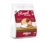 Dekora - Glaçage Royal en Poudre pour Décorer des gâteaux, biscuits ou cupcakes - 300 Grammes