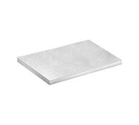 dekora - Semelle Gateau Rectangle, Support Gateau Rectangulaire - 35 x 25 cm 540272 Multicolore, Argentée