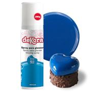 dekora - Spray nappage brillant effet miroir pour entremets et mousses (surgelés), doux, ne tache pas, finition propre sans coulures, 280 g