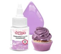 dekora - Super Colors Colorant Alimentaire Liposoluble Concentré Violet | Spécial Chocolat et Préparations Grasses | Dosage Précis | 30 ml