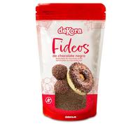 dekora Vermicelles de Chocolat Noir 100 g - Topping pour Décorations de Pâtisserie et Gâteaux - Sprinkles et Copeaux de Chocolat pour Cupcakes et Desserts