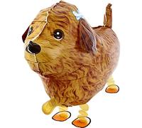 DekoRex® Airwalker Walking Pets Globo Partido Niños Accesorios de Fiesta Aquí Caniche