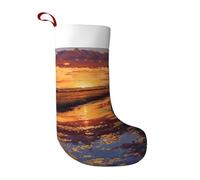 del Apache Refuge Chaussette de Noël en peluche 45,7 cm en tissu doux avec boucle de suspension pour cheminée, arbre et décoration de la maison