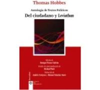 Del Ciudadano Y Leviathan: Antología De Textos Políticos - Hobbes, Thomas Hobbes, Thomas (Auteur)