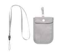 Del-Gorge - Voyage de poche secret, poche ceinture réglable | Rangement de sous-vêtements compact, organisateur invisible discret, accessoire pratique pour la sécurité, voyage quotidien, Gris, se