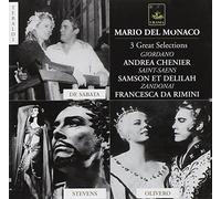 Del Monaco - Mario Del Monaco : 3 Operatic Selections