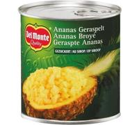 Del Monte Ananas râpé et sucré boîte 446ml pack de 6