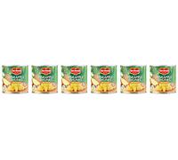 DEL MONTE Lot de 6 morceaux d'ananas en jus 435 g