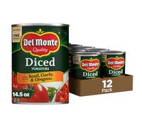 Del Monte Tomates en dés en conserve, 411,1 g (lot de 12)