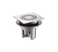 Delabie Siphon réglable 683001 sol dur 150x150 sortie Ø40