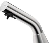 Delabie distributeur de savon BINOPTIC sat. M. sur pied. L.1,2 Fonctionnement sur secteur